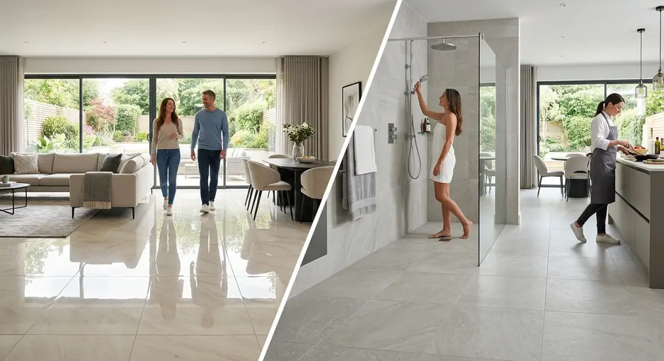 600x600 Glazed Porcelain Tiles Installation and Maintenance