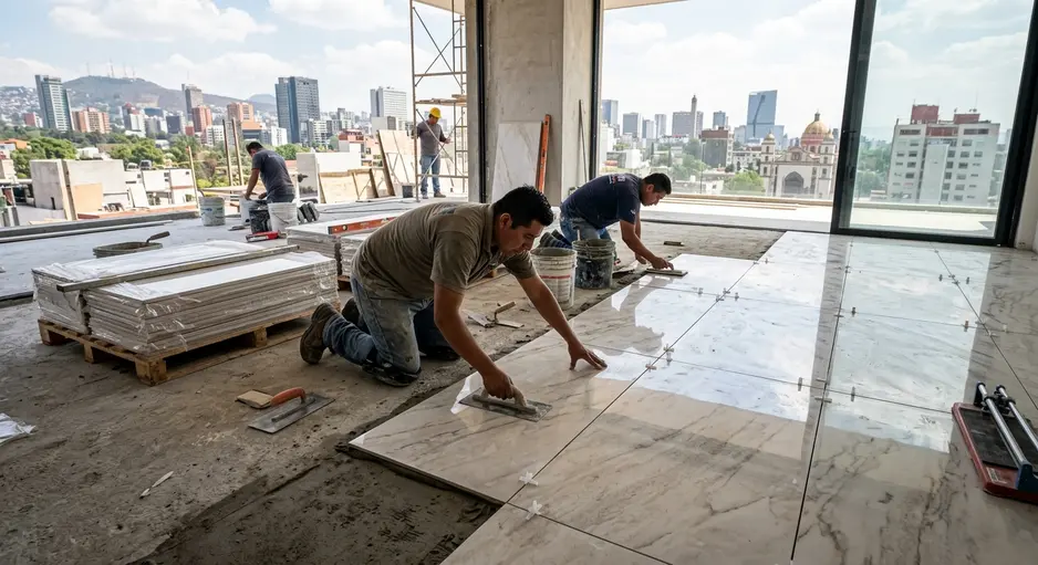 Porcelain Tiles Exporter from India to Mexico